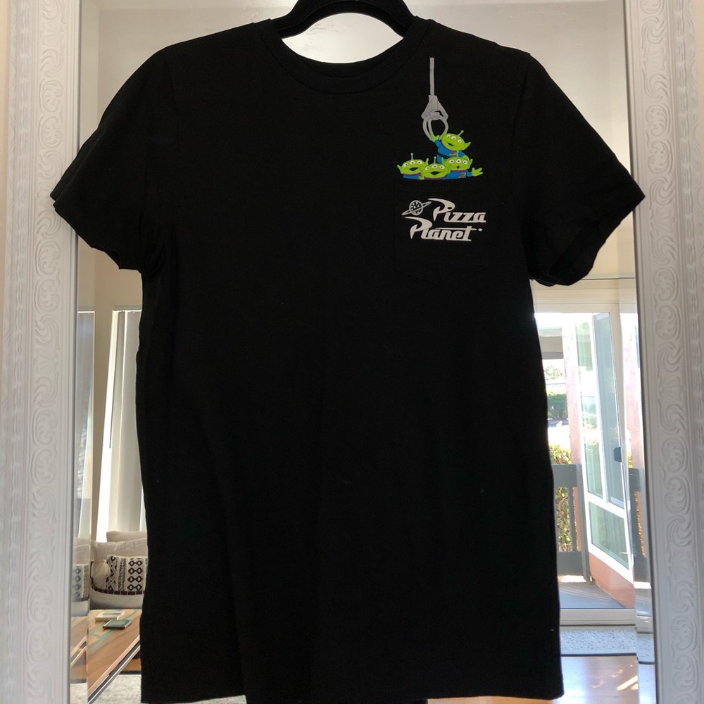 Disney shirt little green men